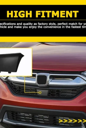 Car Grille Radar Sensor Cover Cap For Honda CRV CR-V 2017 2018 2019 # HO1201100